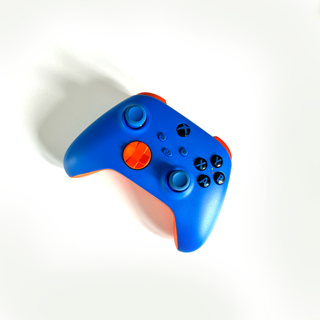 Xbox One Wireless Controller Series S/X – Orange/Blue *No Battery*
