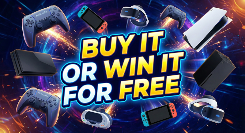 Nulla Labs Buy or Win Gaming Giveaway 2025